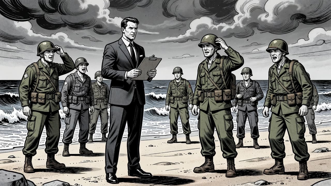 Defense Secretary Classifies D-Day Landings As Unprocessed Mass Migration Event