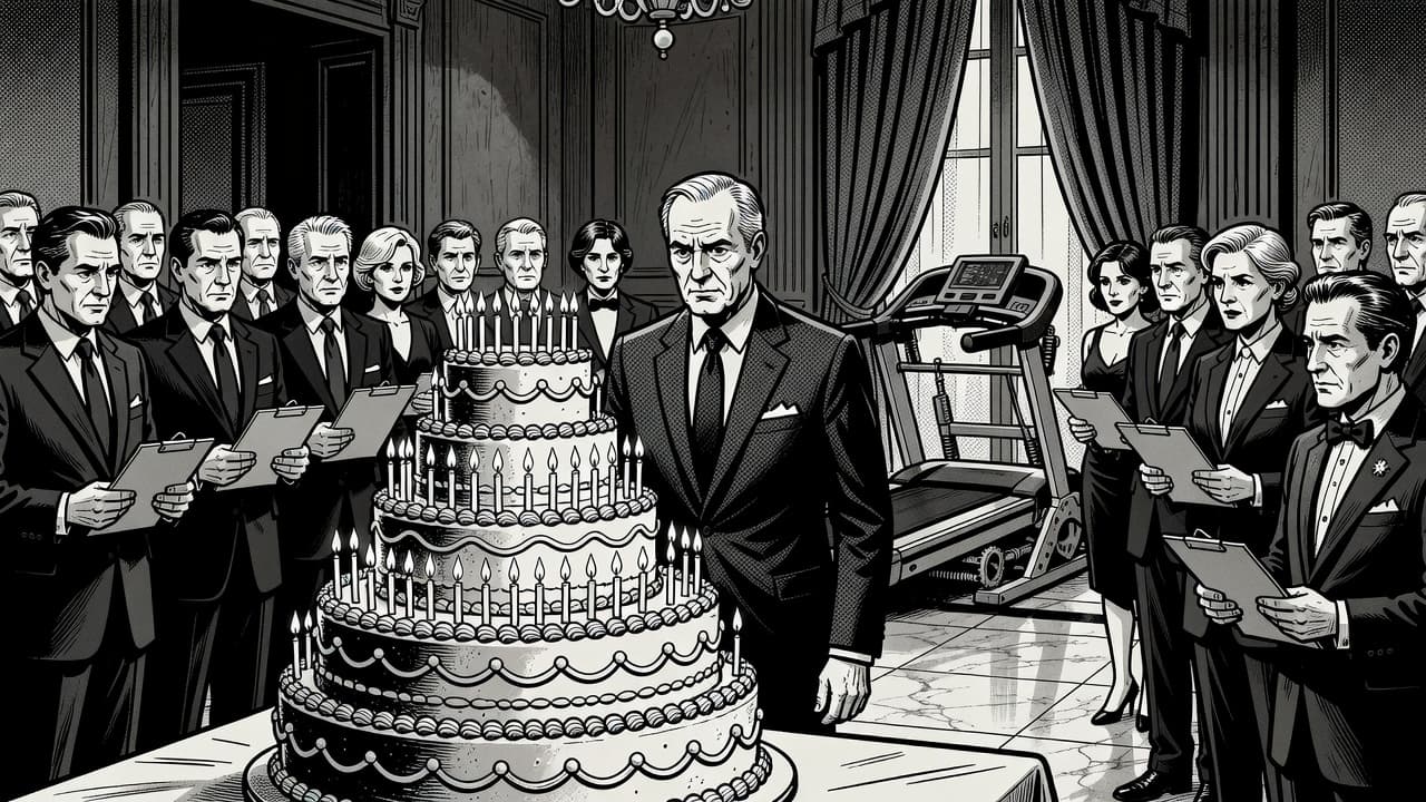 Trump Marks 80th Birthday With Mandatory Vitality Performance Review