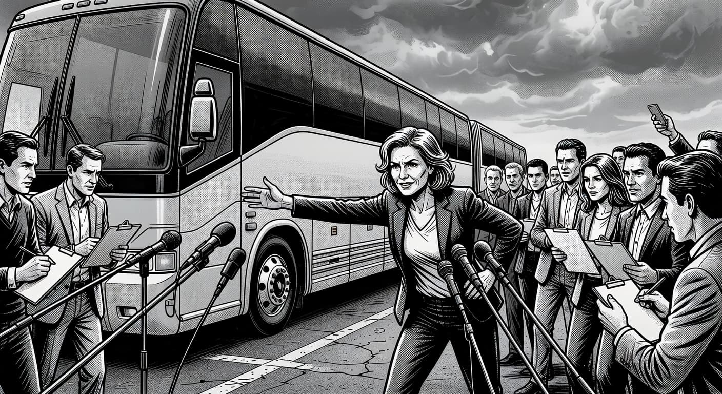 Jill Biden Defines Campaign Progress As Literal Movement Of Book Tour Bus