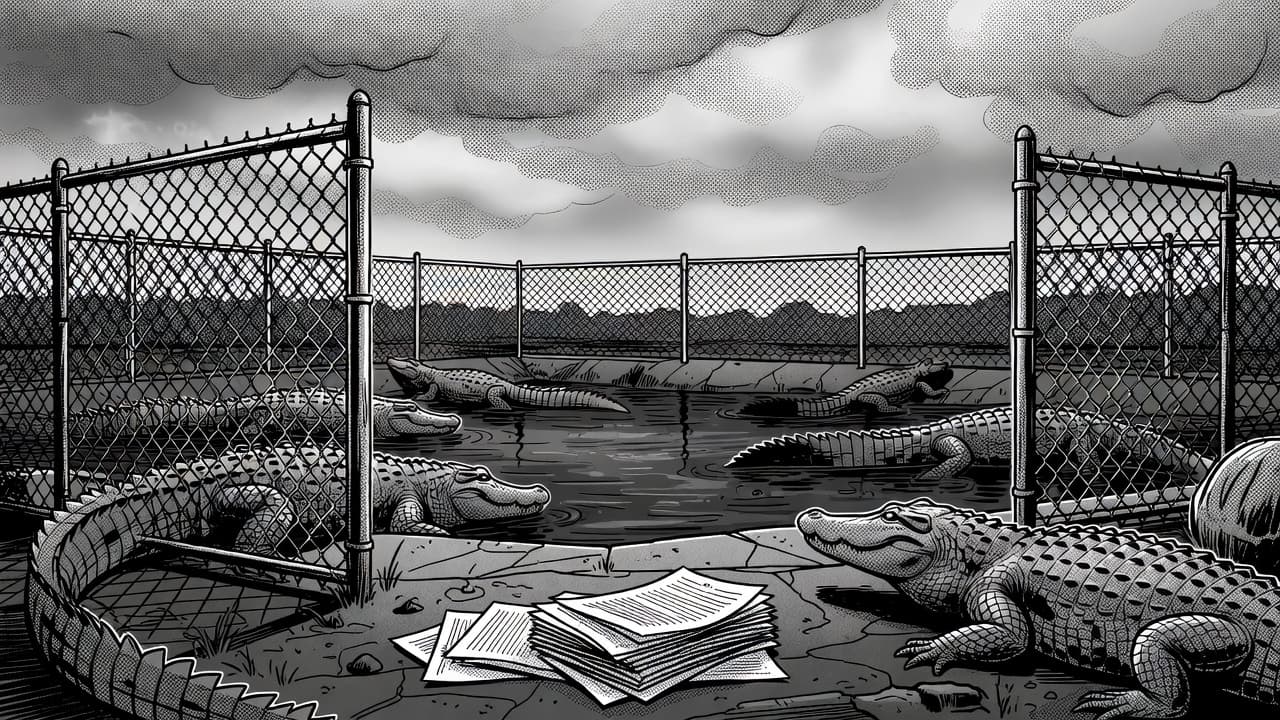 Florida Closes Detention Center After Alligators Qualify For Housing Benefits