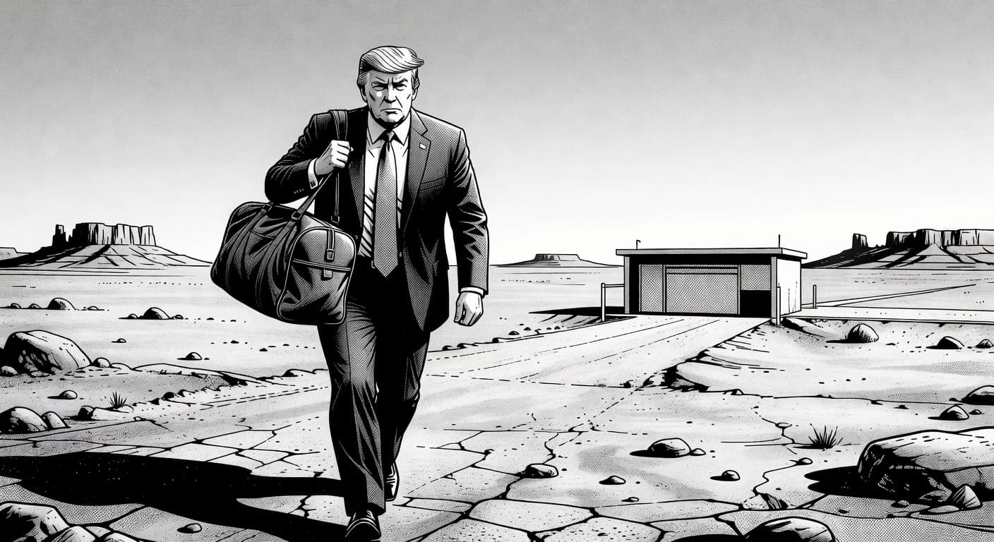 Trump Plans Personal Trip To Iran To Secure Nuclear Material By Hand