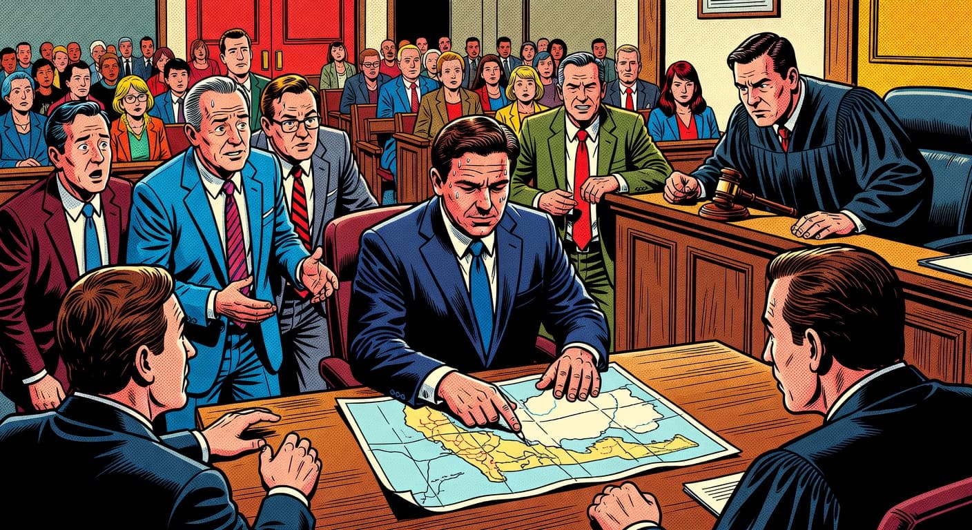 DeSantis Administration Tells Court Gerrymandering Claim Is Invalid Because Map Was Drawn by ‘Feel’