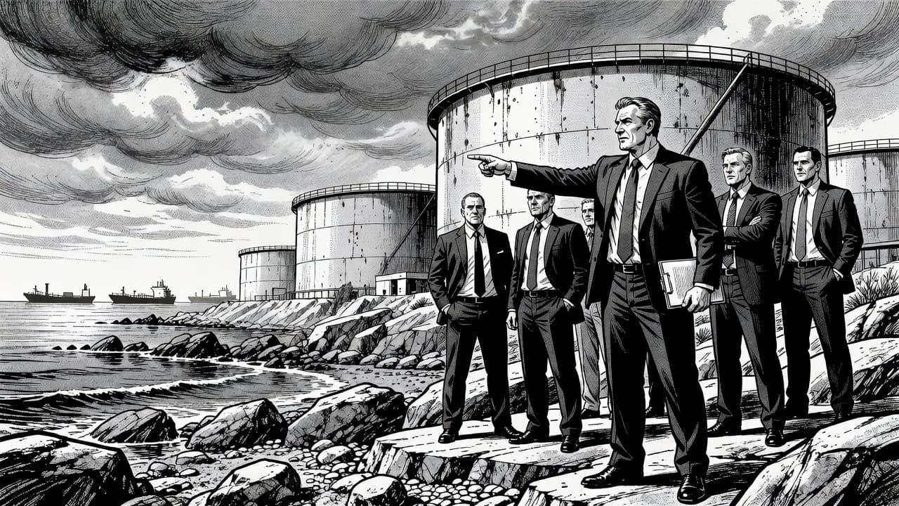 Graham s'enquiert de l'inclusion des infrastructures existantes dans la saisie de l'île de Kharg